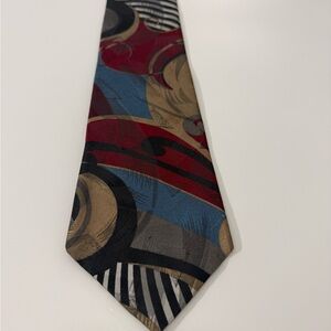 Mario Ferrari Abstract Men's Tie